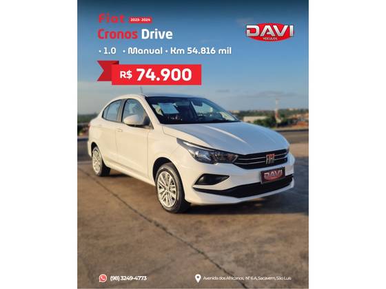 FIAT CRONOS 1.0 FIREFLY FLEX DRIVE MANUAL